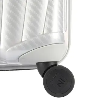 Rodas duplas 360 graus da mala Mont Blanc