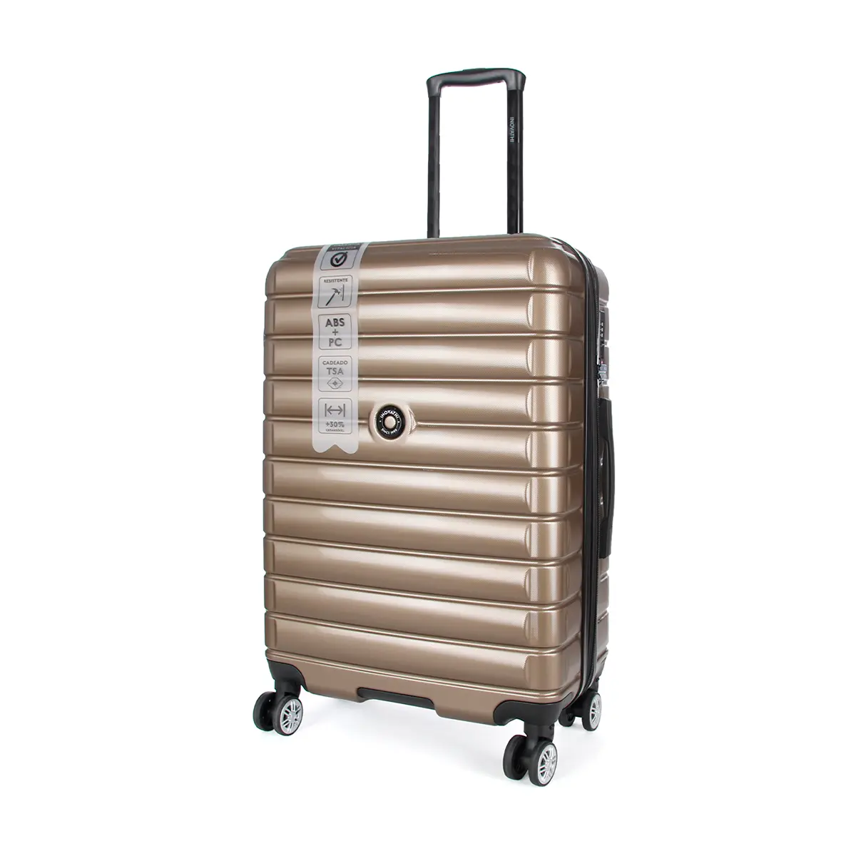 Mala Média 23 Kg Policarbonato Prime Platinum